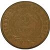 Image 2 : 1871 2C Brown MS63 NGC