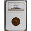 Image 1 : 1866 2C Red and Brown PR64 NGC