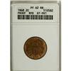 Image 1 : 1868 2C Red and Brown PR62 ANACS