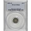 Image 1 : 1851-O 3CS MS62 PCGS