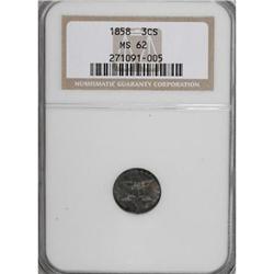 1858 3CS MS62 NGC