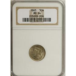 1865 3CN MS64 NGC