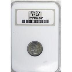1874 3CN PR63 NGC