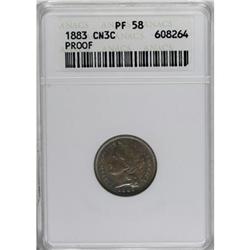 1883 3CN PR58 ANACS
