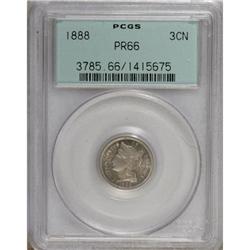 1888 3CN PR66 PCGS