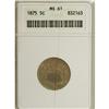 Image 3 : 1875 5C MS61 ANACS