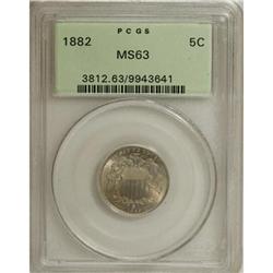 1882 5C MS63 PCGS