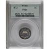 Image 1 : 1872 5C PR64 PCGS