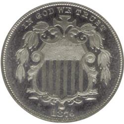 1876 5C PR64 ANACS