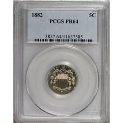 1882 5C PR64 PCGS