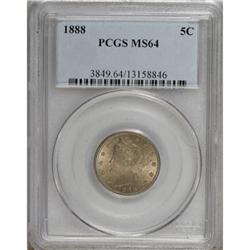 1888 5C MS64 PCGS