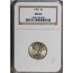 1902 5C MS64 NGC
