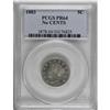 Image 1 : 1883 5C No Cents PR64 PCGS