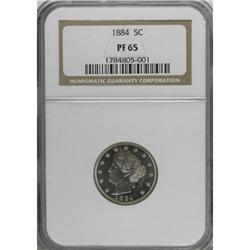 1884 5C PR65 NGC
