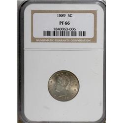 1889 5C PR66 NGC