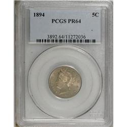 1894 5C PR64 PCGS