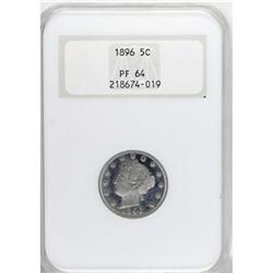 1896 5C PR64 NGC