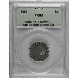 1898 5C PR64 PCGS