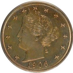 1906 5C PR65 PCGS