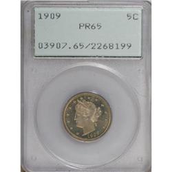 1909 5C PR65 PCGS