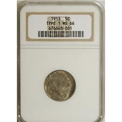 1913 5C Type One MS66 NGC