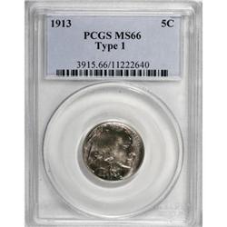 1913 5C Type One MS66 PCGS