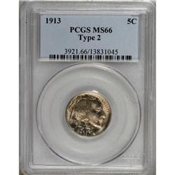 1913 5C Type Two MS66 PCGS
