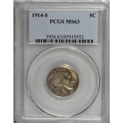 1914-S 5C MS63 PCGS