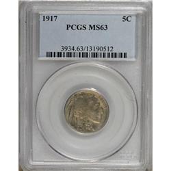 1917 5C MS63 PCGS