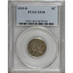 1919-D 5C XF40 PCGS