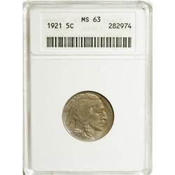 1921 5C MS63 ANACS