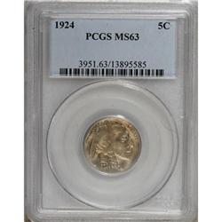 1924 5C MS63 PCGS
