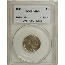 1924 5C MS64 PCGS
