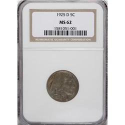 1925-D 5C MS62 NGC