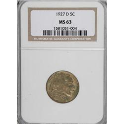 1927-D 5C MS63 NGC