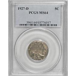 1927-D 5C MS64 PCGS