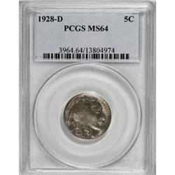 1928-D 5C MS64 PCGS