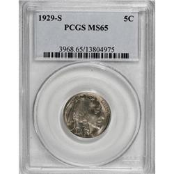 1929-S 5C MS65 PCGS