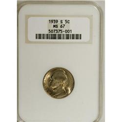 1939-S 5C Reverse of 1938 MS67 NGC