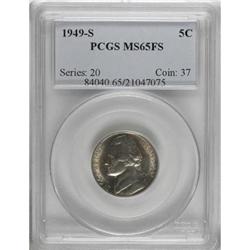 1949-S 5C Full Steps MS65 PCGS