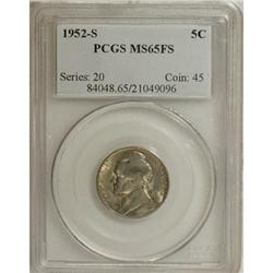 1952-S 5C Full Steps MS65 PCGS