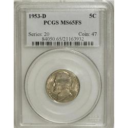 1953-D 5C Full Steps MS65 PCGS
