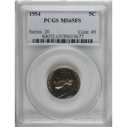 1954 5C Full Steps MS65 PCGS