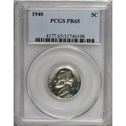 1940 5C Reverse of 1940 PR65 PCGS