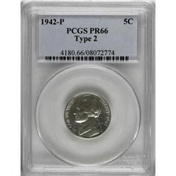 1942-P 5C Type Two PR66 PCGS