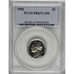 1950 5C Cameo PR67 PCGS