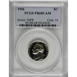 1956 5C Cameo PR68 PCGS