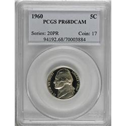 1960 5C Deep Cameo PR68 PCGS