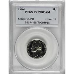 1962 5C Deep Cameo PR69 PCGS