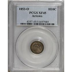 1853-O H10C Arrows XF45 PCGS